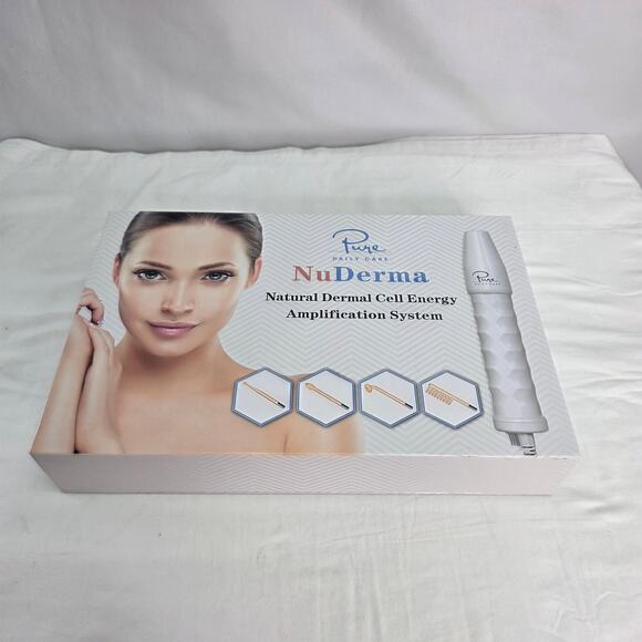 NuDerma Handheld Skin Therapy Wand Machine w/Neon – Anti-Aging - Skin Tightening - Picture 13 of 16